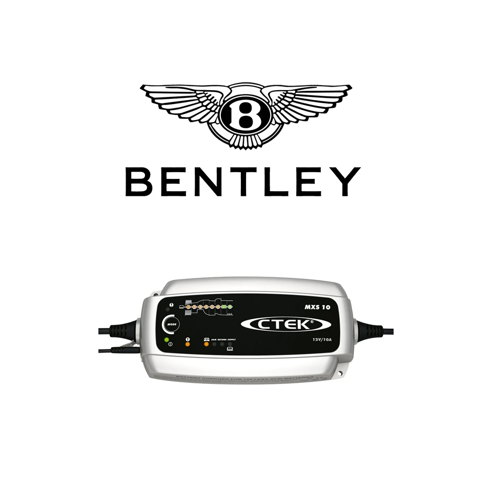 CTEK MXS 10 (NON OEM) Bentley Pack With Male 2 Pin Plug – Smarter Chargers
