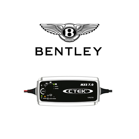 CTEK MXS 7.0 (NON OEM) Bentley Pack With Male 2 Pin Plug