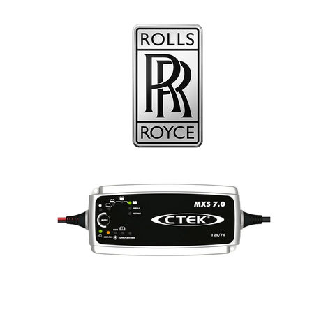CTEK MXS 7.0 (NON OEM) Rolls Royce Pack With Male 2 Pin Plug
